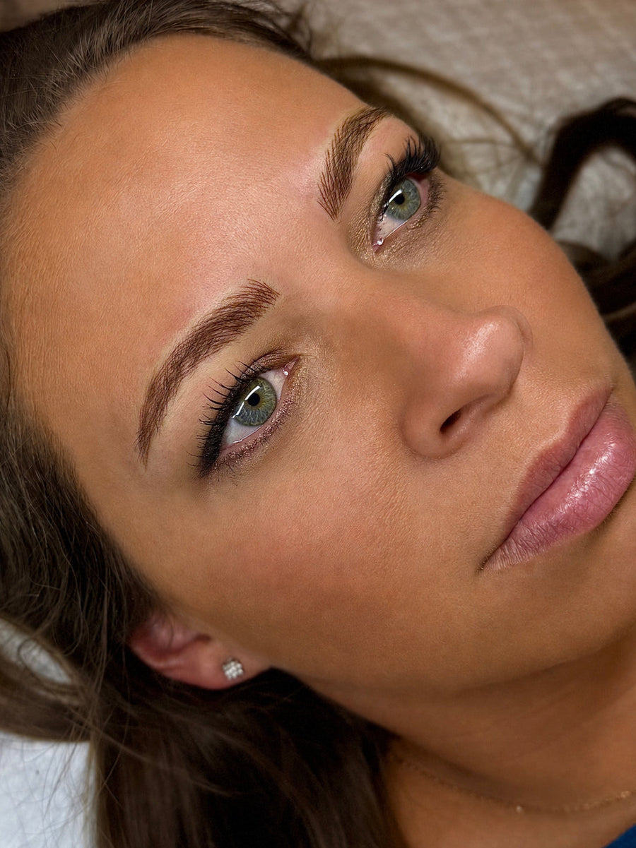 Microblading after
