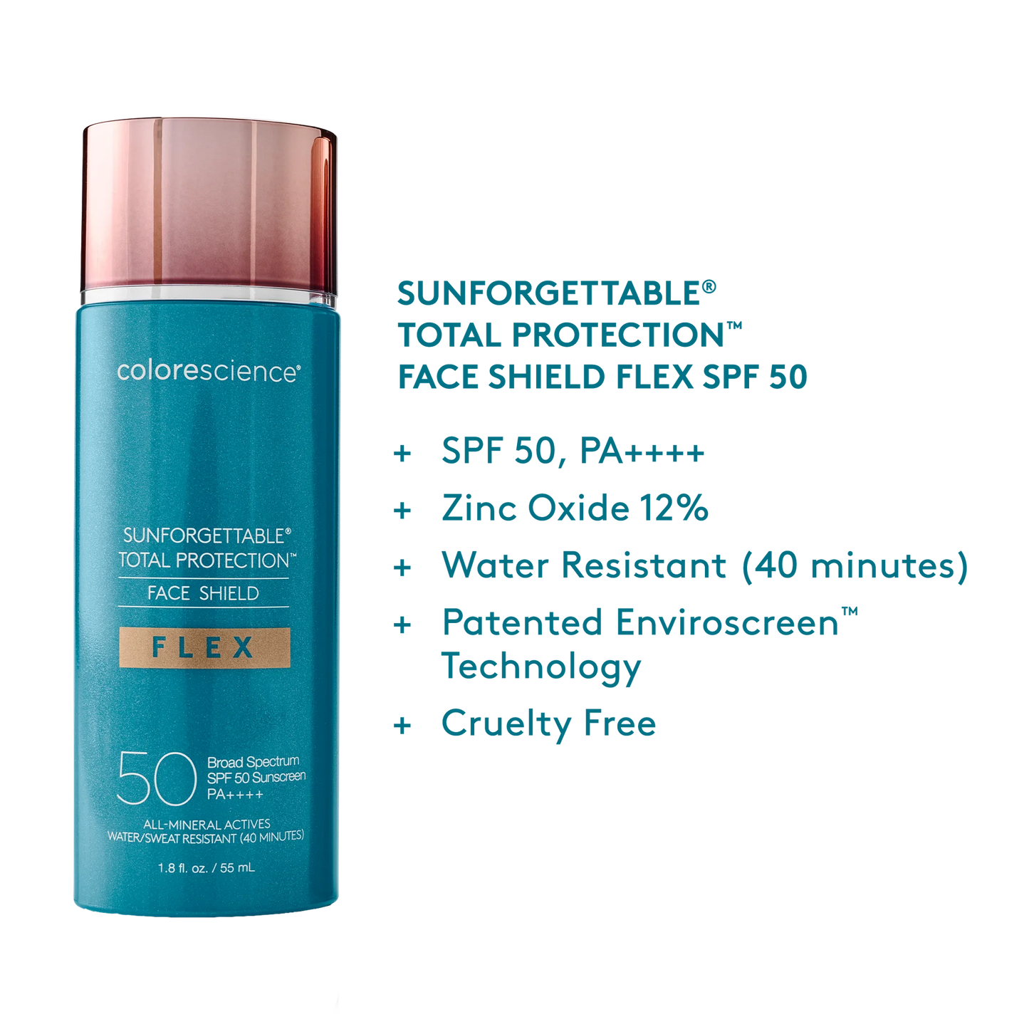 Sunforgettable® Total Protection® Face Shield Flex (SPF 50)