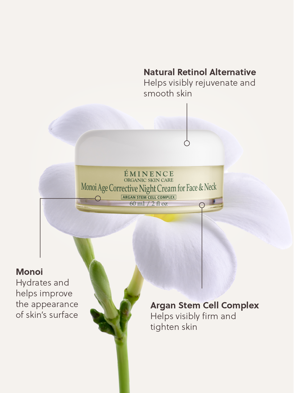 Monoi Age Corrective Night Cream (Face & Neck)